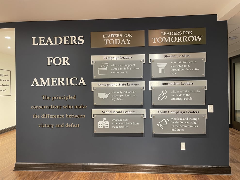 Office wall graphics and signage for workplace culture Charlotte, NC