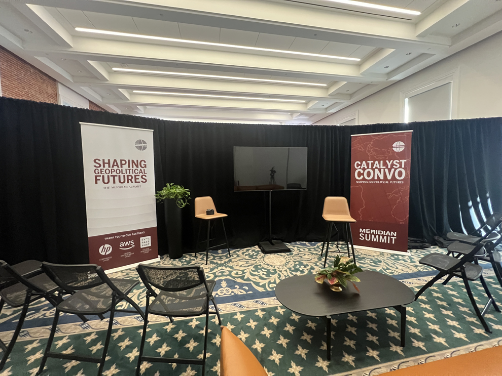 Custom retractable banner stand for event branding in Concord, NC