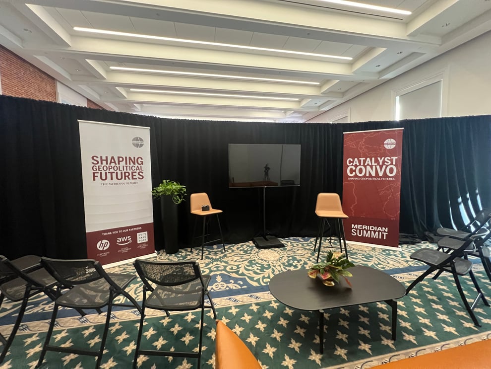Custom retractable banner stand for event branding in Hickory, NC