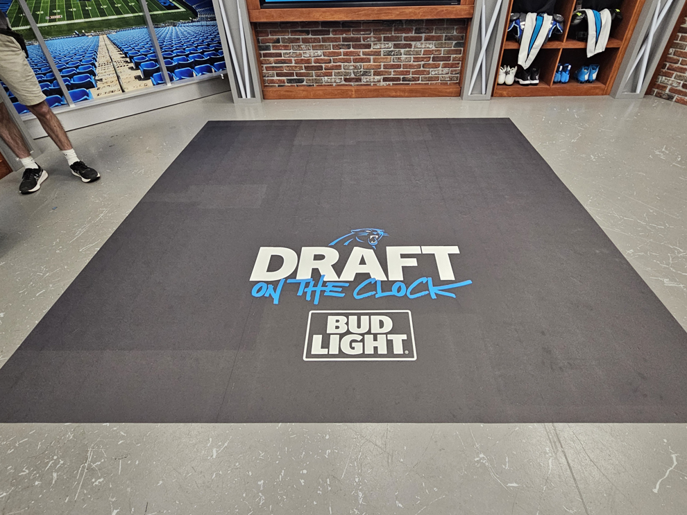 Sports signs and wall graphics installed for athletic venues in Charlotte, NC
