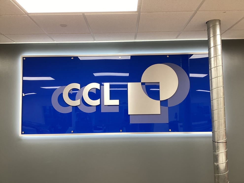 Standoff Mounted Signs in Gastonia, NC designed and installed for professional offices and branded wall signage