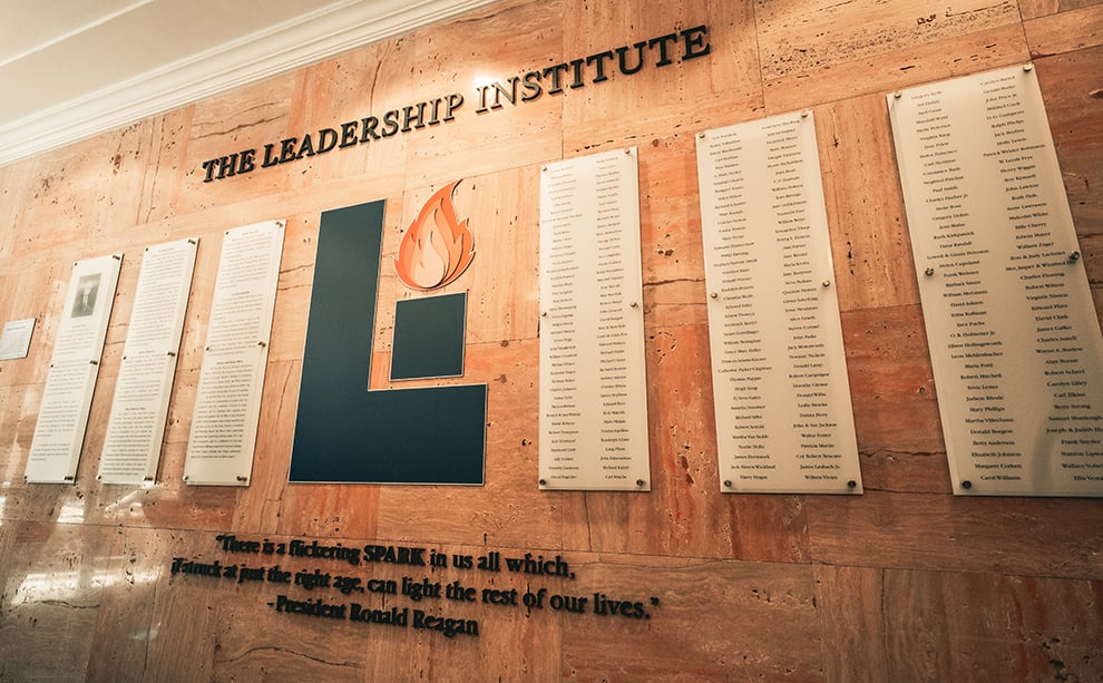 Standoff Mounted Signs in Huntersville, NC designed and installed for business offices and workplace branding