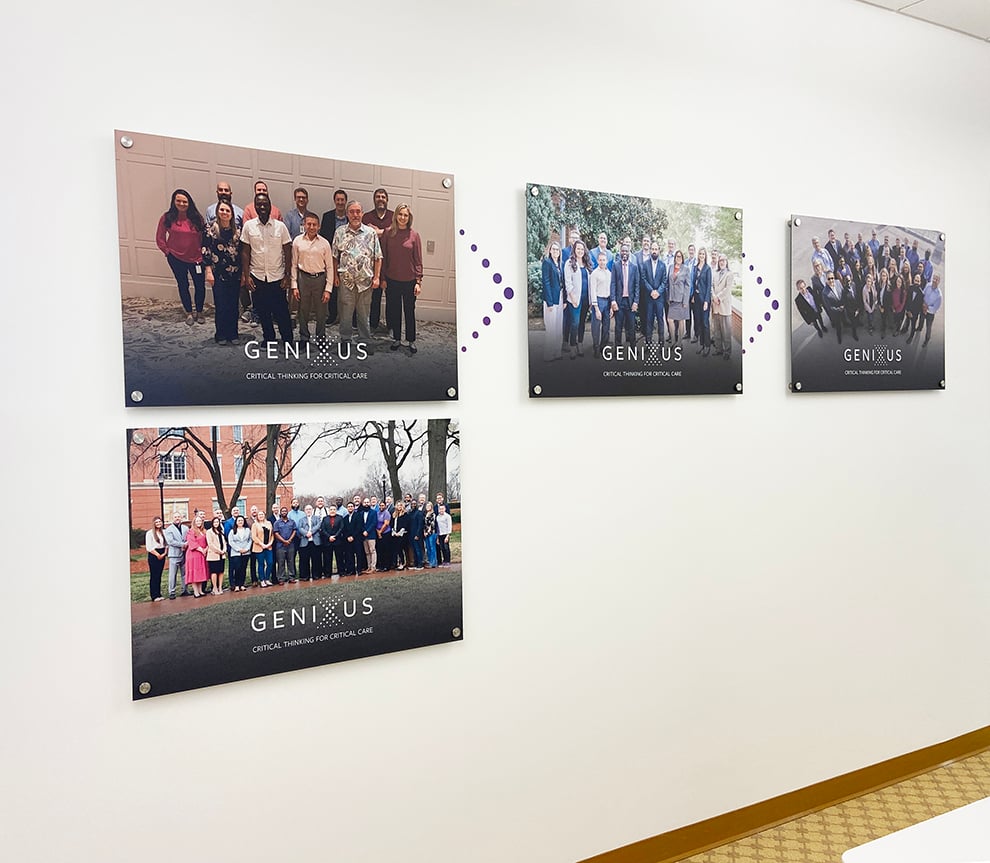Standoff Mounted Signs in Kannapolis, NC designed and installed for commercial office branding and décor