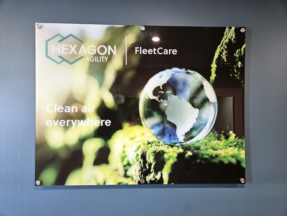 Standoff Mounted Signs in Lincolnton, NC designed and installed for commercial office branding and décor