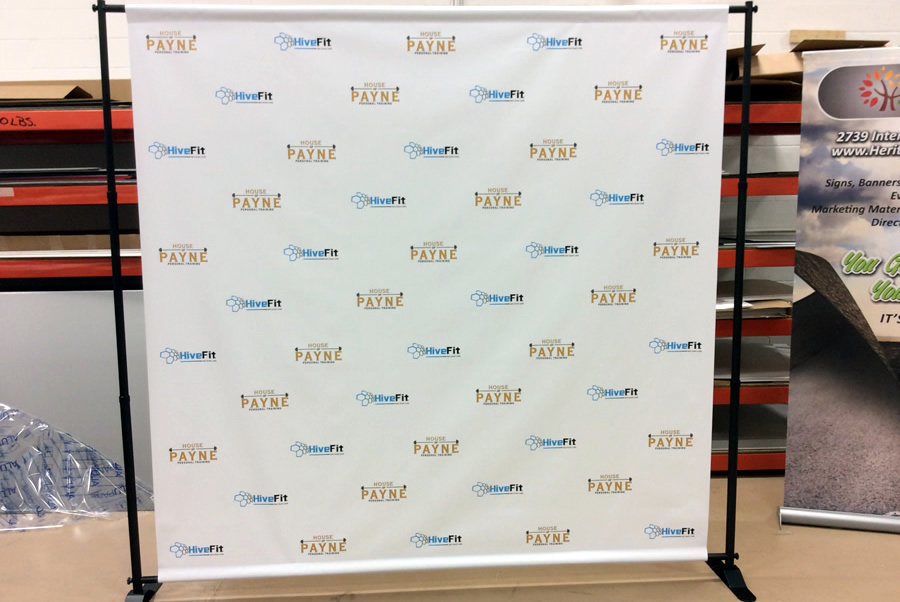 Step and Repeat Banner Stands Mooresville NC