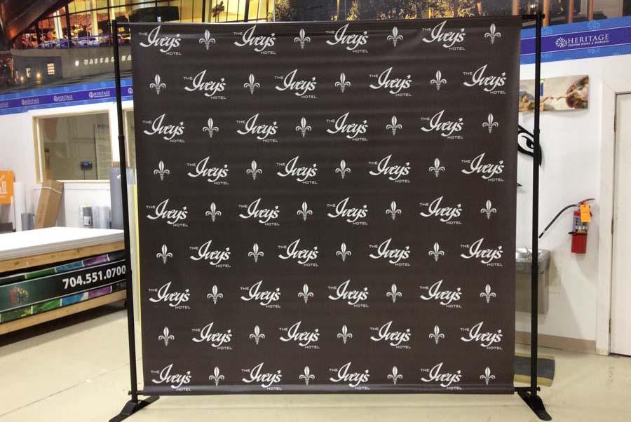 Step and Repeat Banner Stands Charlotte NC