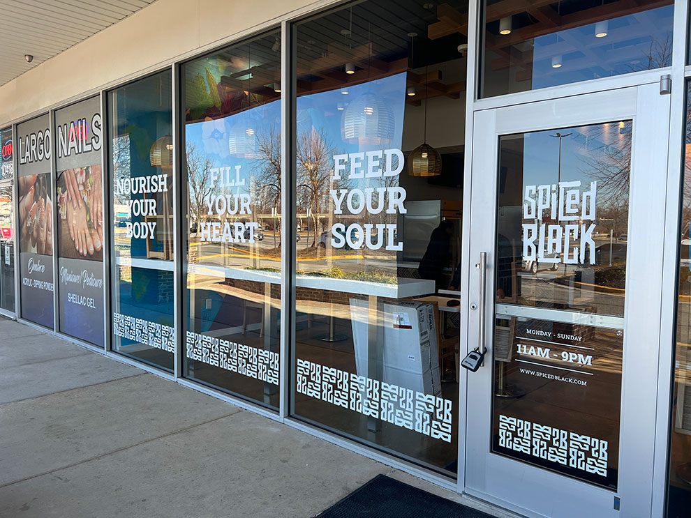 Storefront Graphics in Gastonia, NC