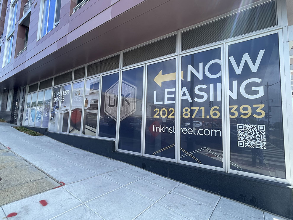 Storefront Graphics in Salisbury, NC