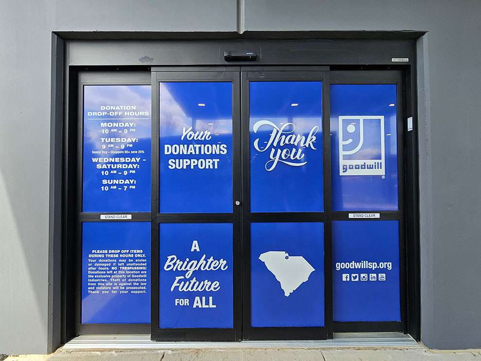 Storefront Graphics in Statesville, NC