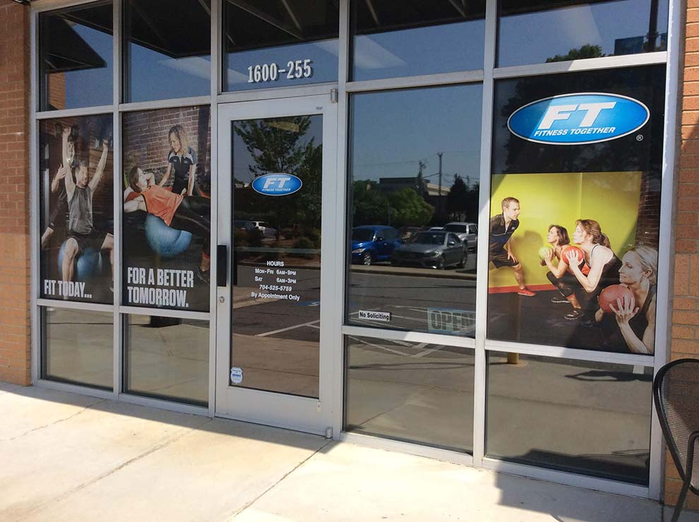 Storefront Graphics in Charlotte, NC