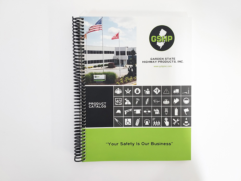 Training Manuals in Charlotte, NC printed and bound with durable plastic coil for long-term use