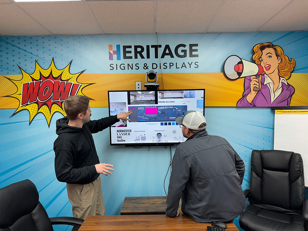 Mission Statement Wall Displays in Hickory, NC