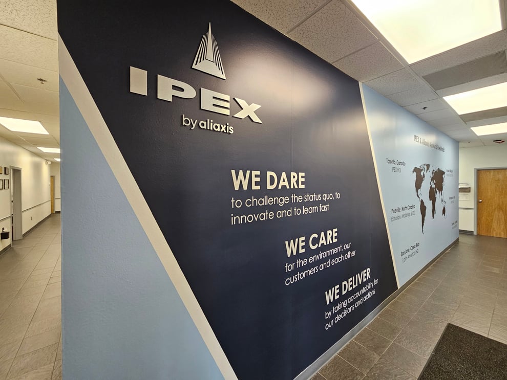 Wall Displays for Office Branding in Rock Hill, SC