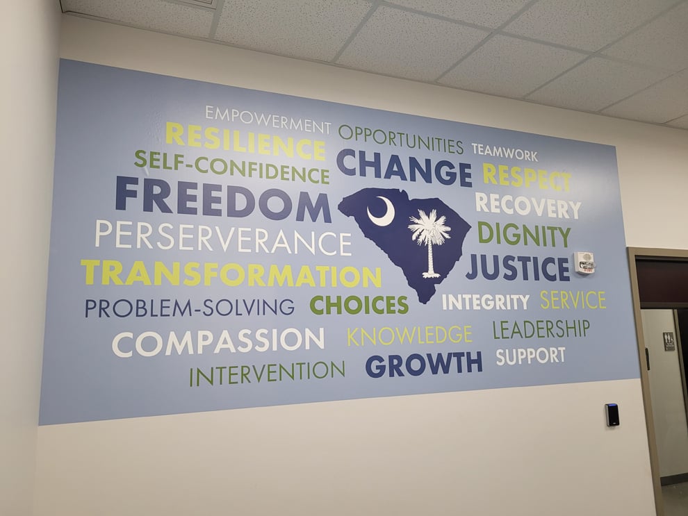 Wall displays for commercial spaces in Rock Hill, SC