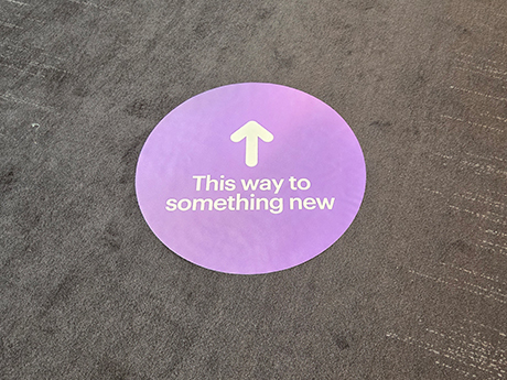 Floor Graphics in Hickory, NC