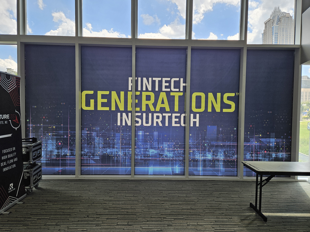 Window Graphics in Kannapolis, NC designed and installed to enhance company branding