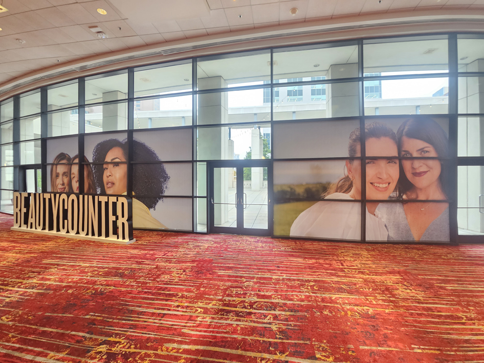 Window Graphics in Kannapolis, NC designed and installed for corporate and retail interiors
