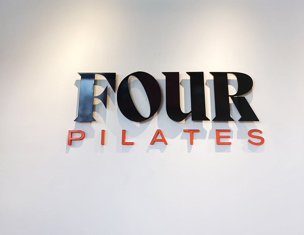 Sign Shop in Gastonia, NC designed and installed workplace displays and office wall graphics