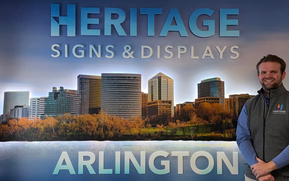 Heritage Signs & Displays Strengthens DC Leadership with Arlington, VA Expansion